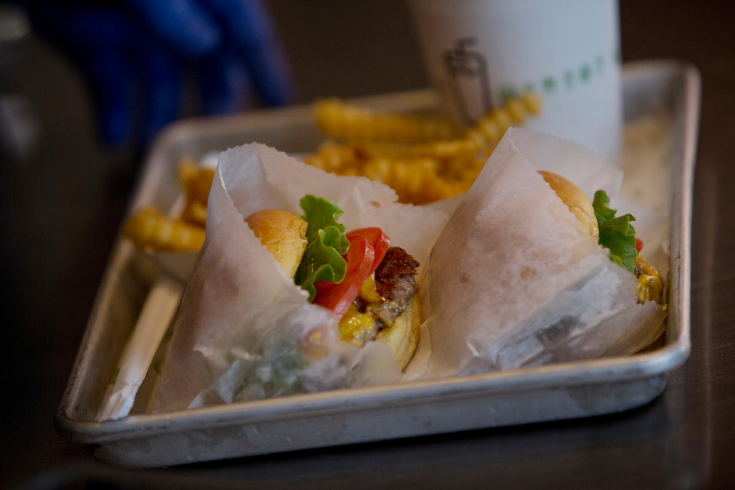 Inside A Shake Shack Inc. Restaurant Ahead Of Earnings Figures