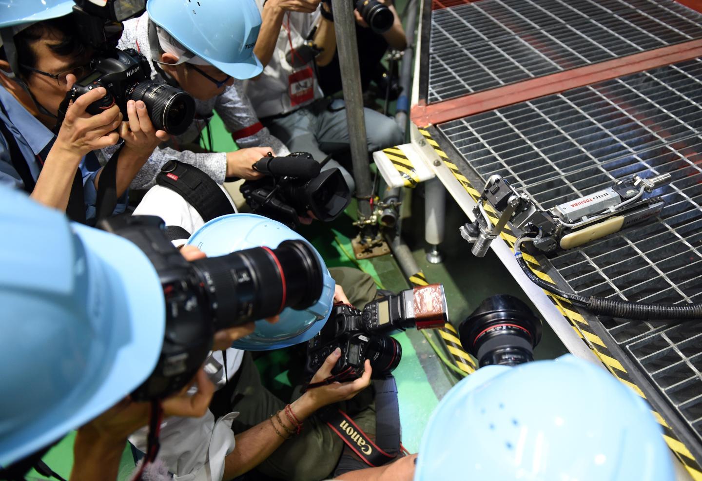 JAPAN-DISASTER-NUCLEAR-ROBOT-TOSHIBA