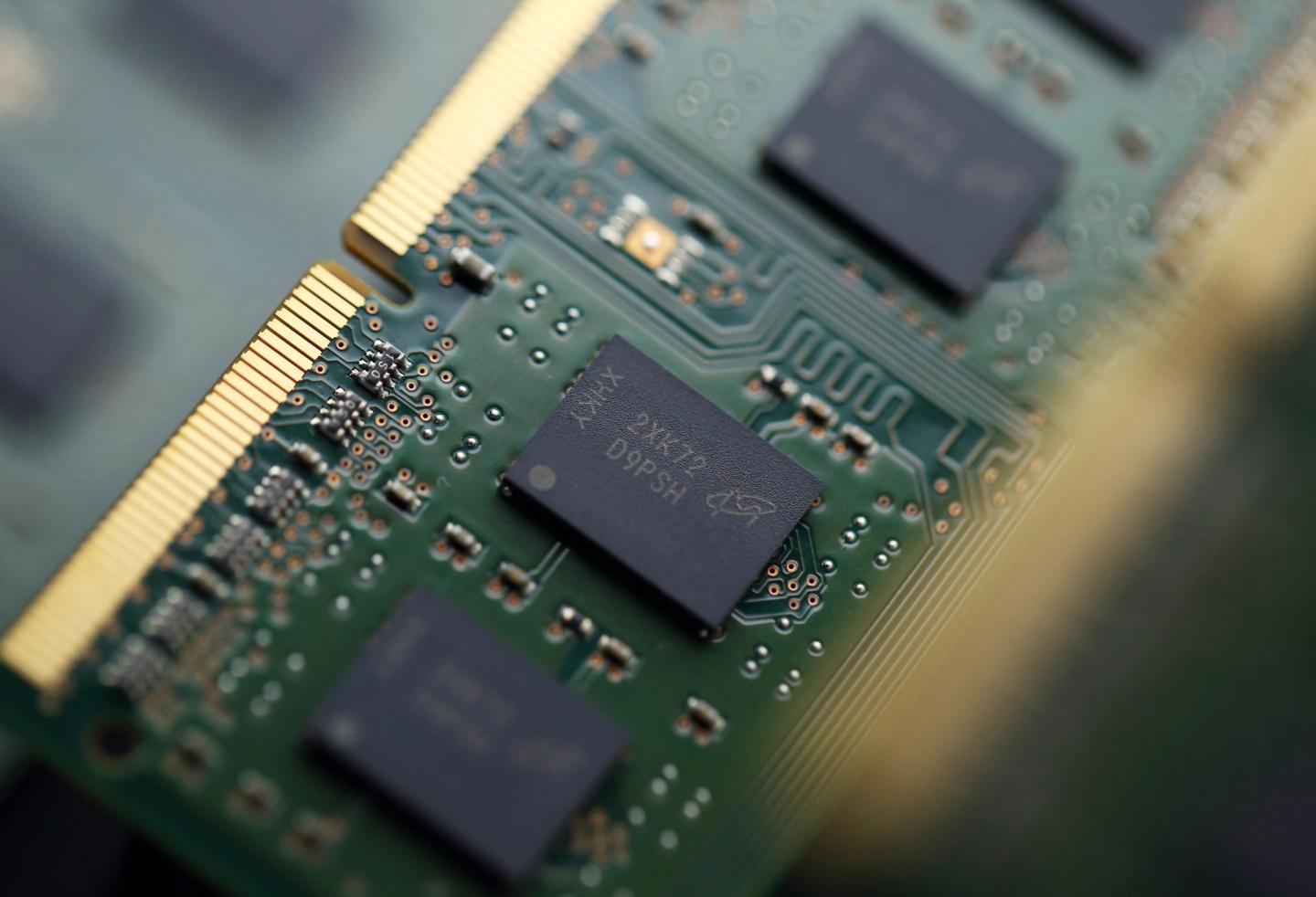 Micron Technology Inc. Memory Chips As China-Backed Takeover Bid Seen Facing Tough U.S. Review