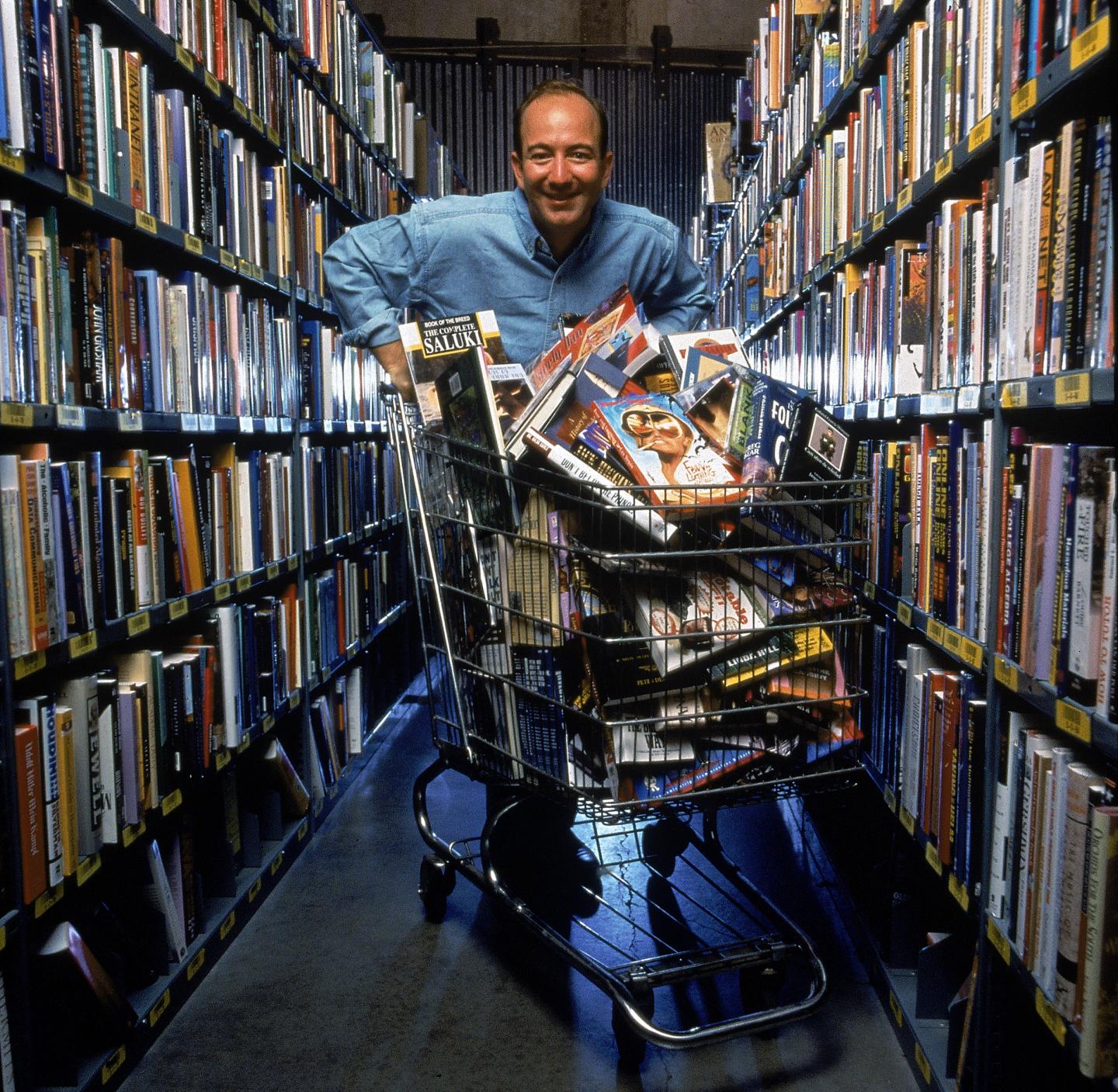 Portrait Of Amazon.com CEO Jeff Bezos