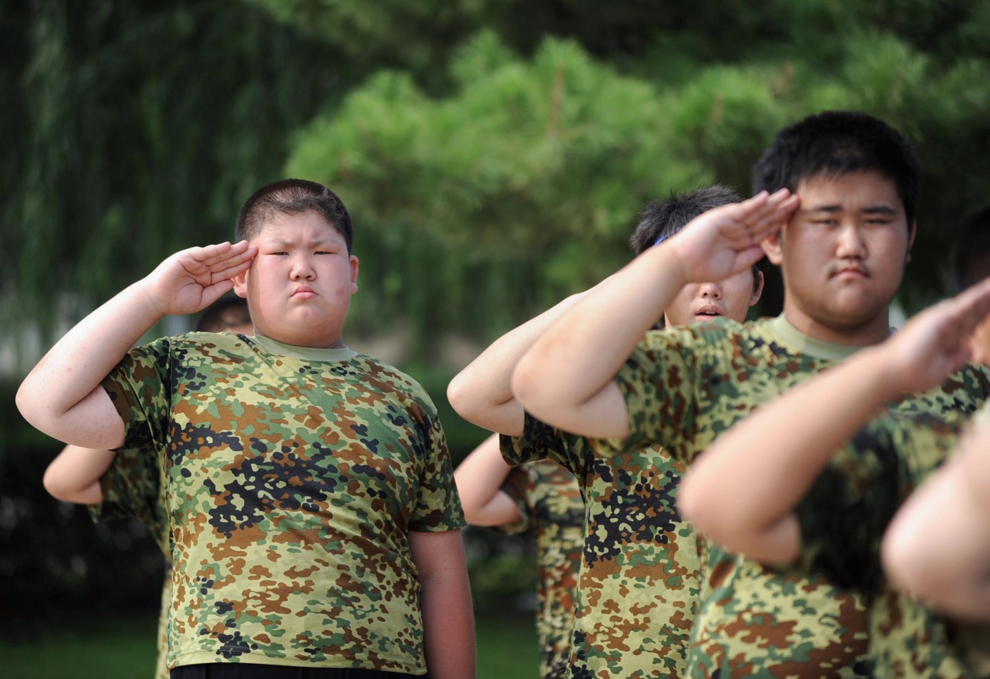 Weight-Loss Summer Camp For Students In Shenyang