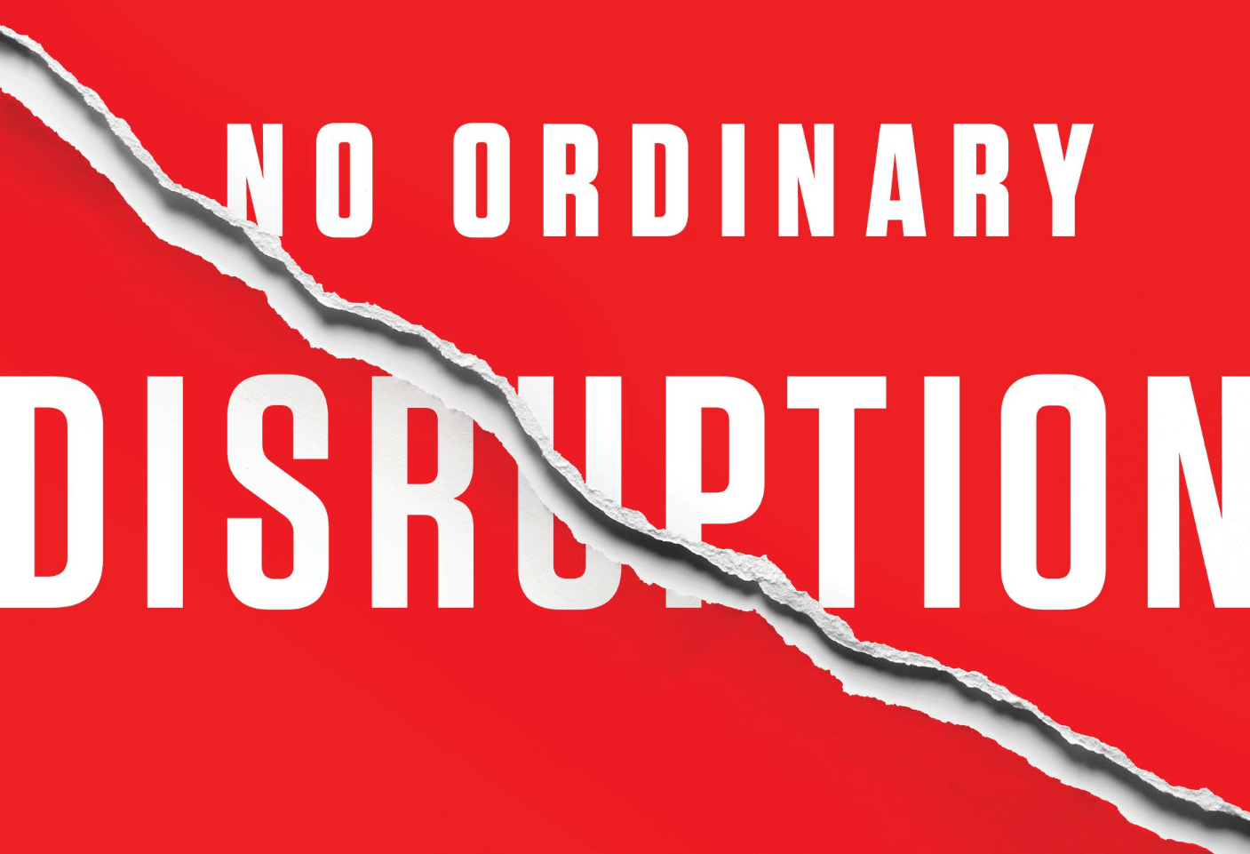 No Ordinary Disruption book cover crop