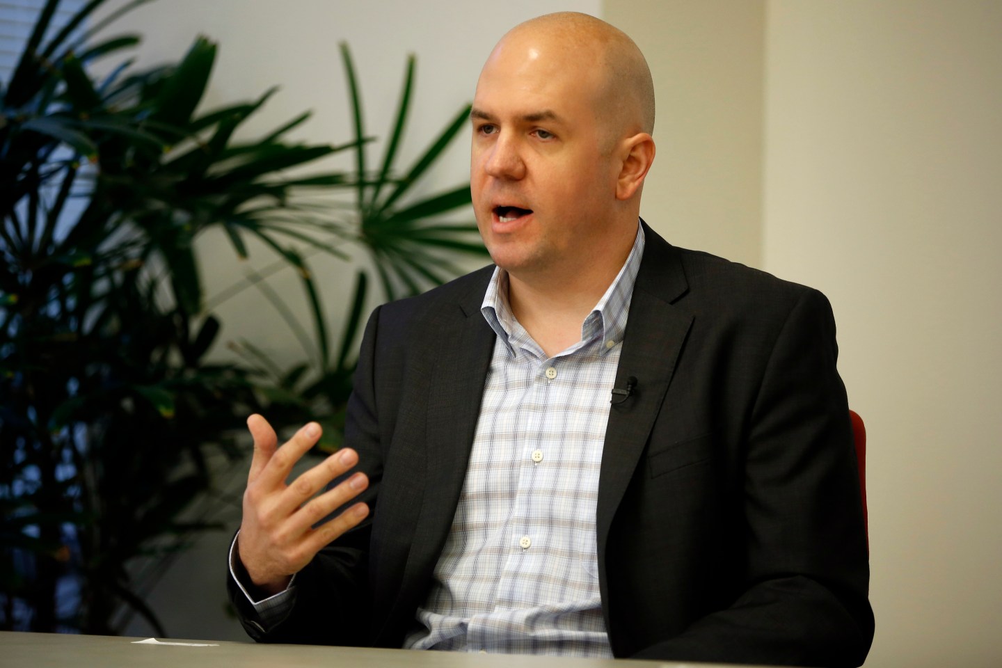 John Engates speaks during the Reuters Global Technology Summit in San Francisco