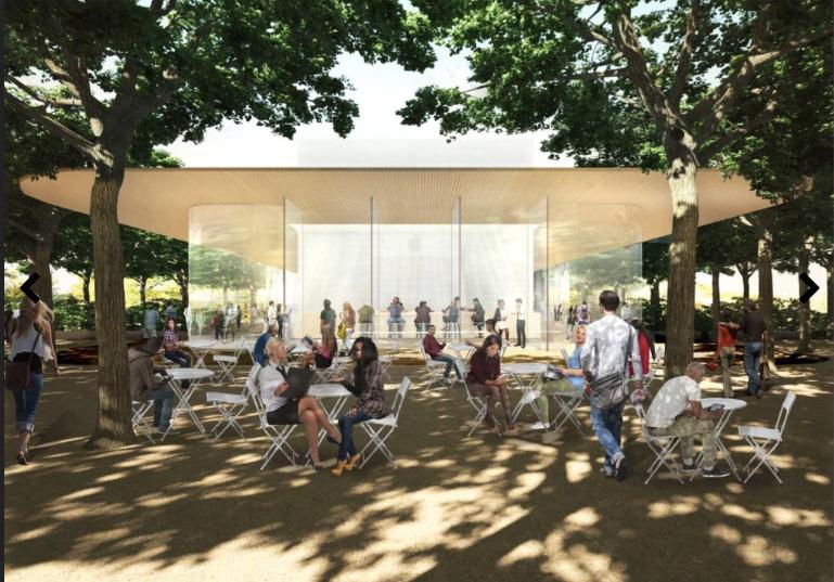 Apple visitor’s center will offer views of Steve Jobs’ Spaceship