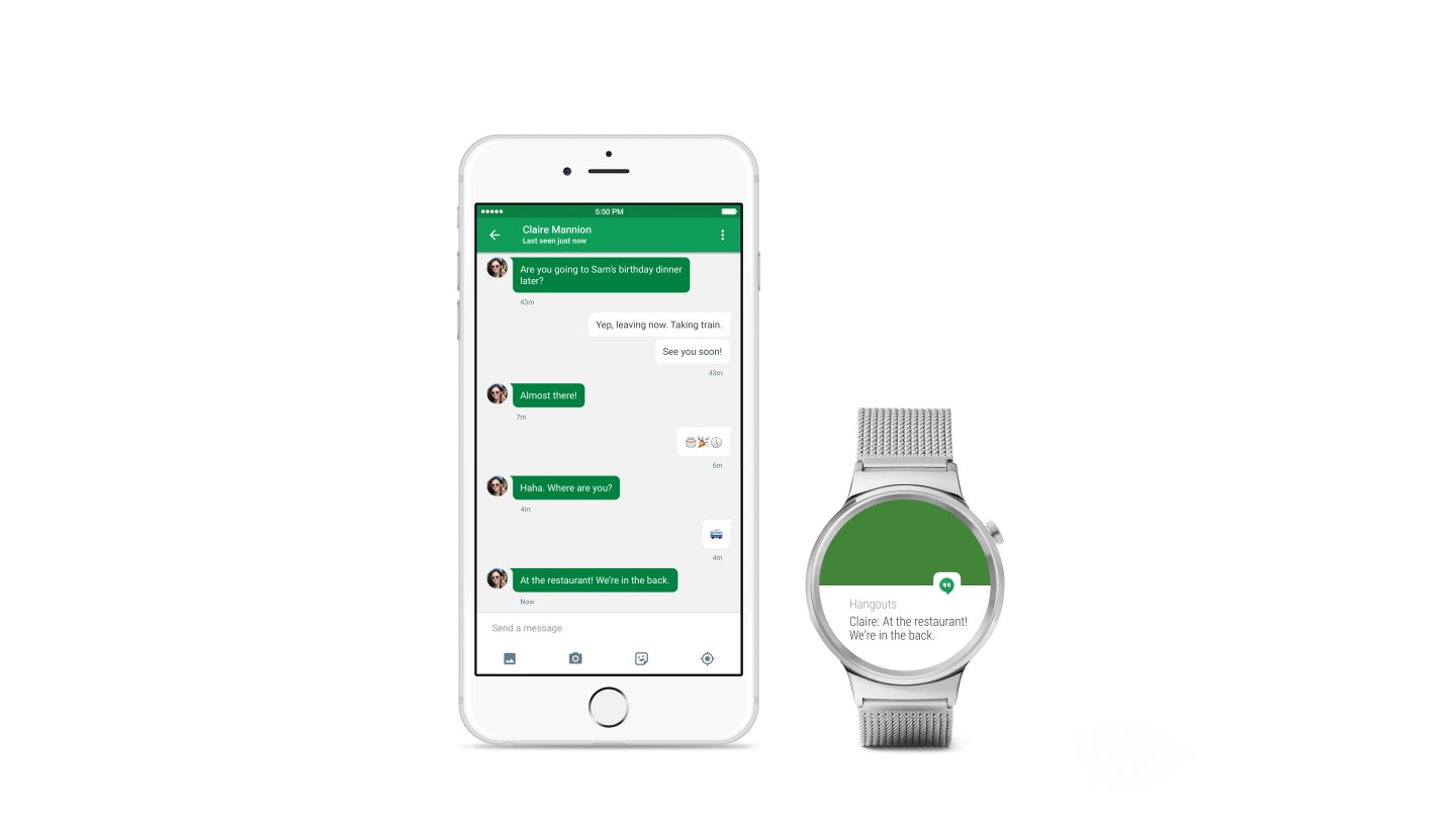 Google has created an Android Wear companion app for iPhones.