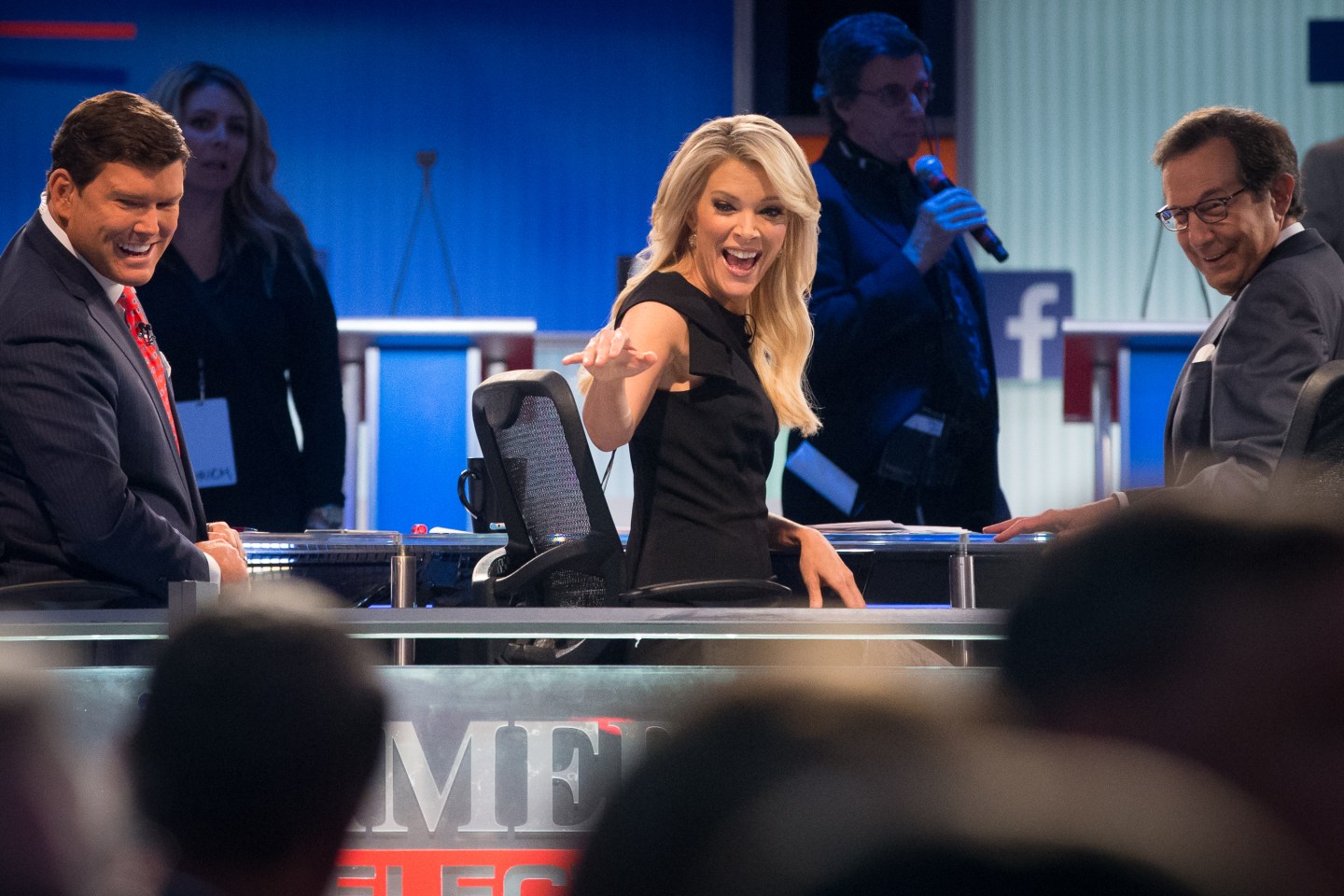 Chris Wallace, Megyn Kelly, Bret Baier
