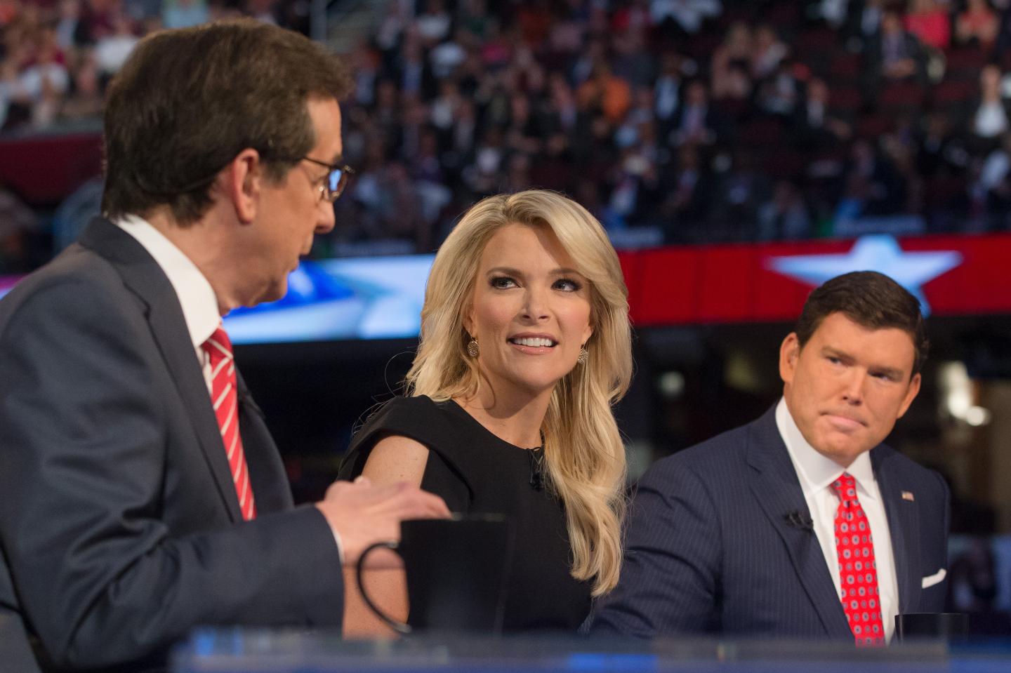 Megyn Kelly, Chris Wallace, Bret Baier
