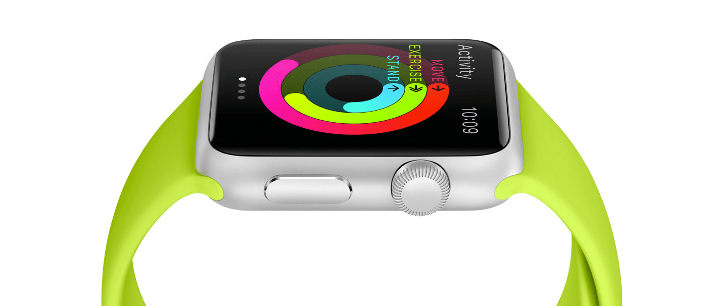 Apple Watch fitness green
