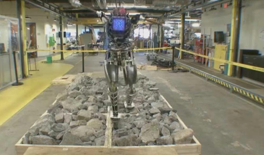 Google’s humanoid robot takes a test walk