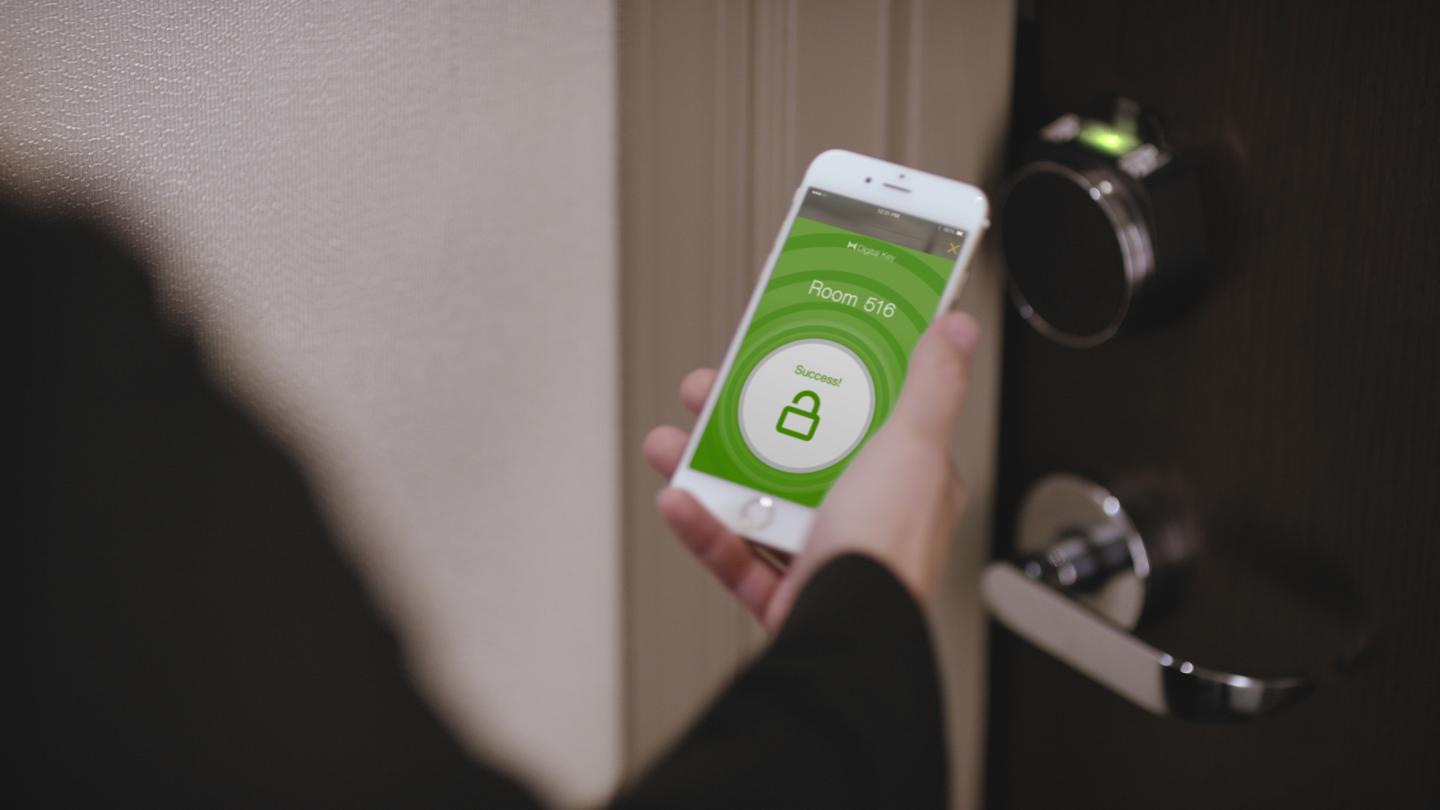 Hilton will let hotel guests use their smartphones as their room keys