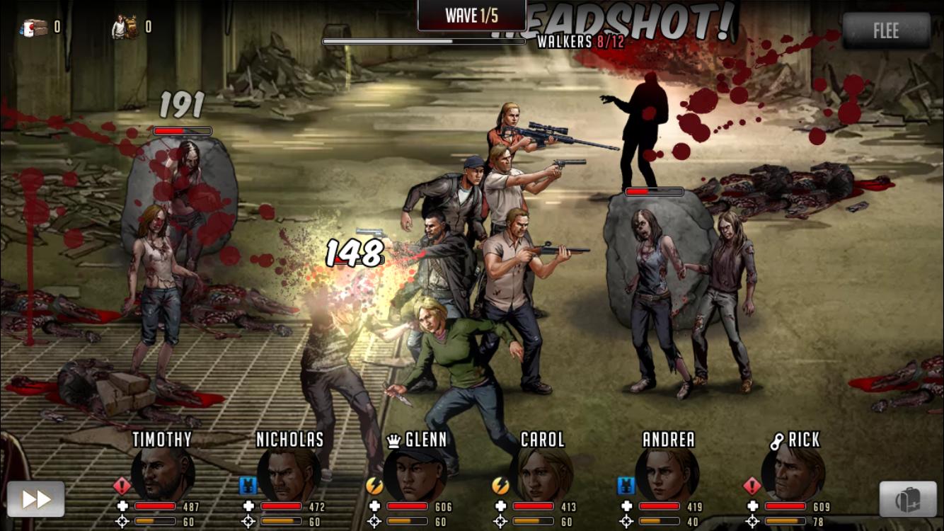 Kill zombies on your phone with a ‘The Walking Dead’ mobile game