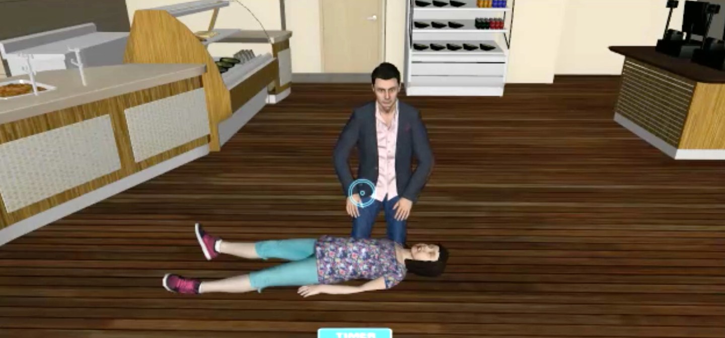 Hospitals and soon consumers will be able to use mobile VR to learn CPR.