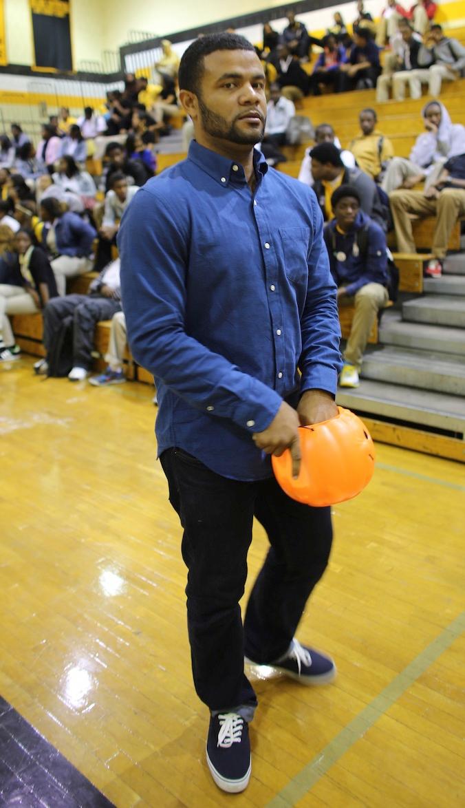 Malcolm X Shabazz High School's head Dream Director, Divine Bradley