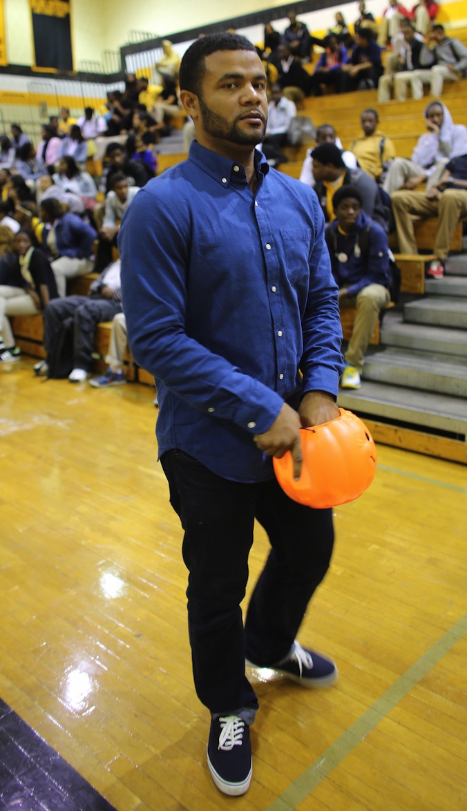 Malcolm X Shabazz High School's head Dream Director, Divine Bradley