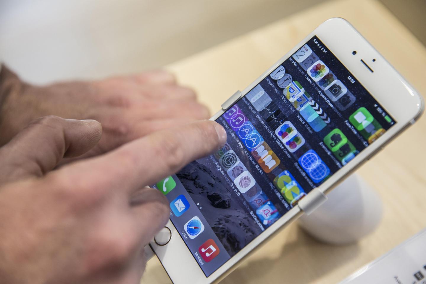 Inside An Orange SA Mobile Phone Store