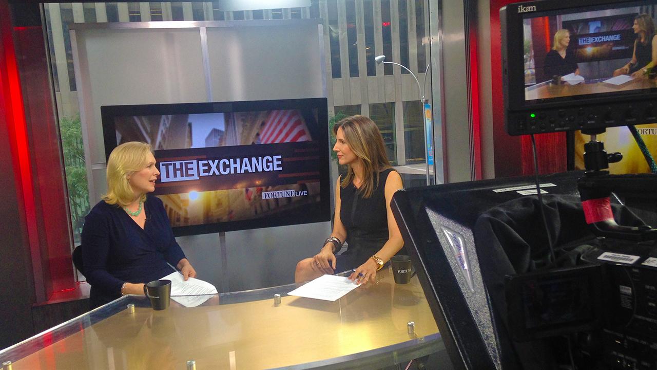 Fortune Live for August 14, 2015: Kirsten Gillibrand, Bonobos, and Alphabet
