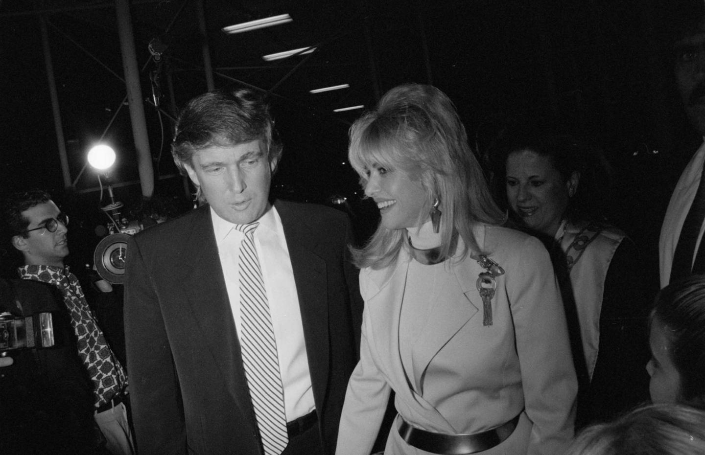 Donald Trump and Ivana Trump