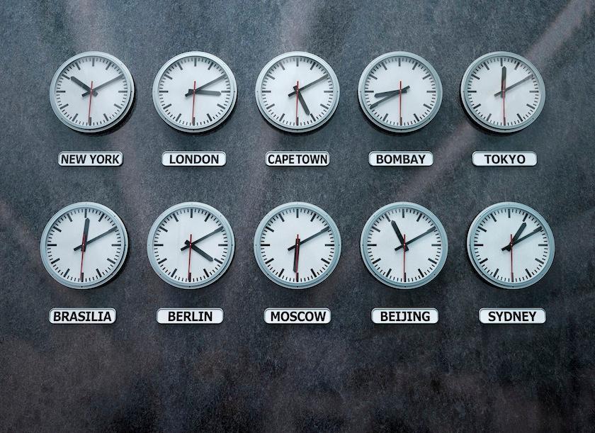 time zones