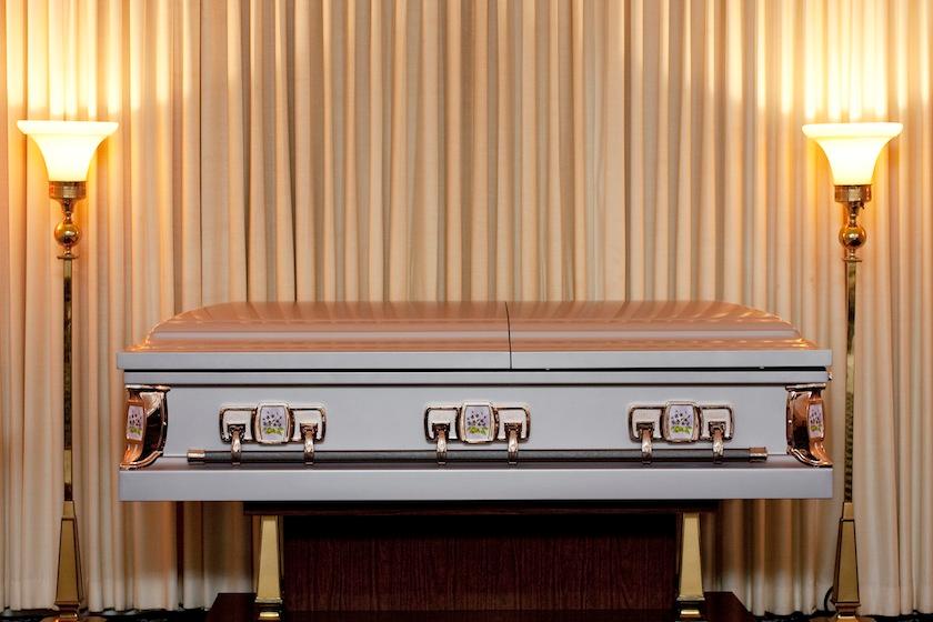 funeral coffin casket