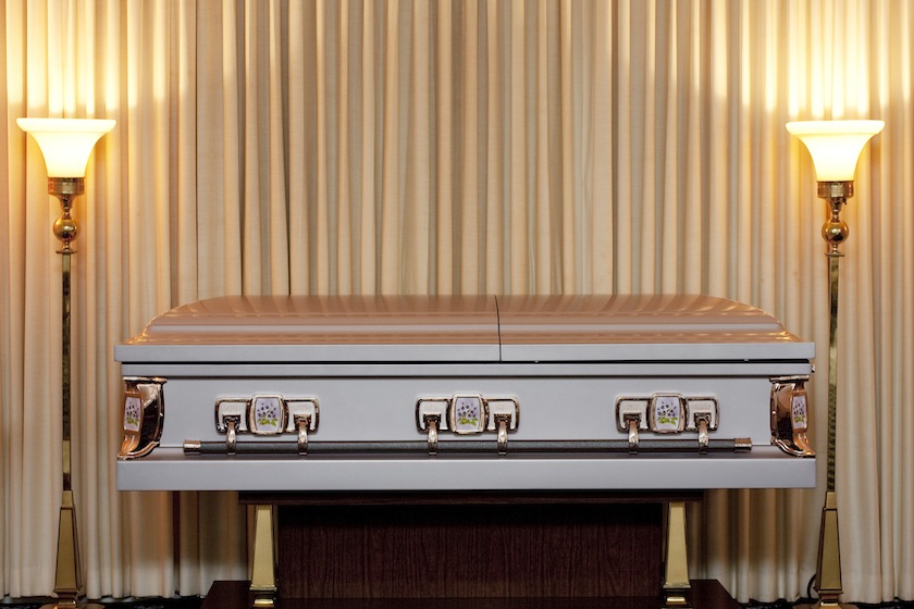 funeral coffin casket