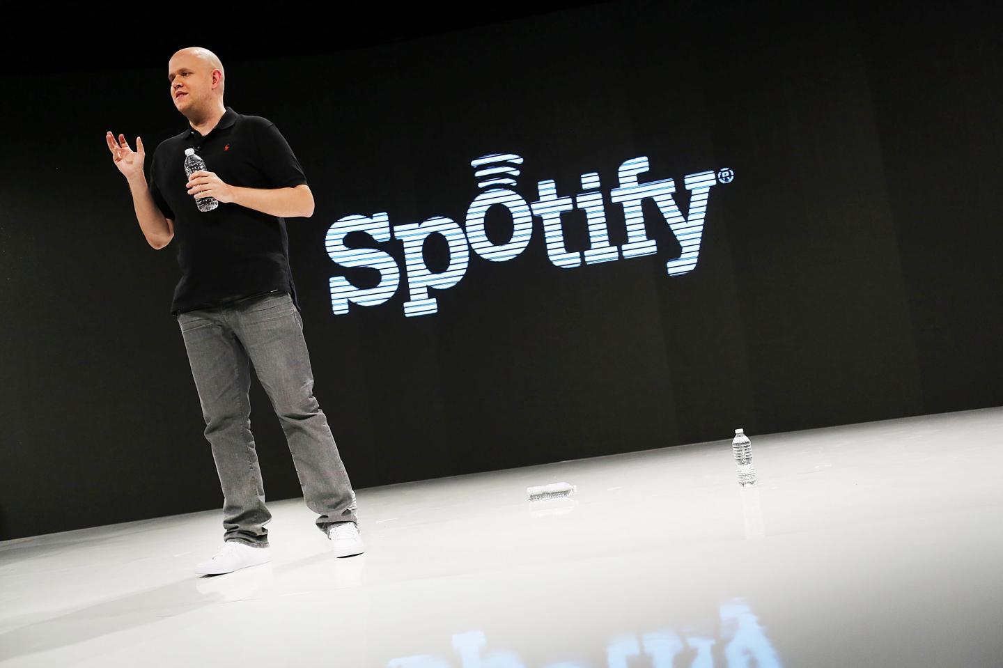 Spotify Holds Press Event In New York