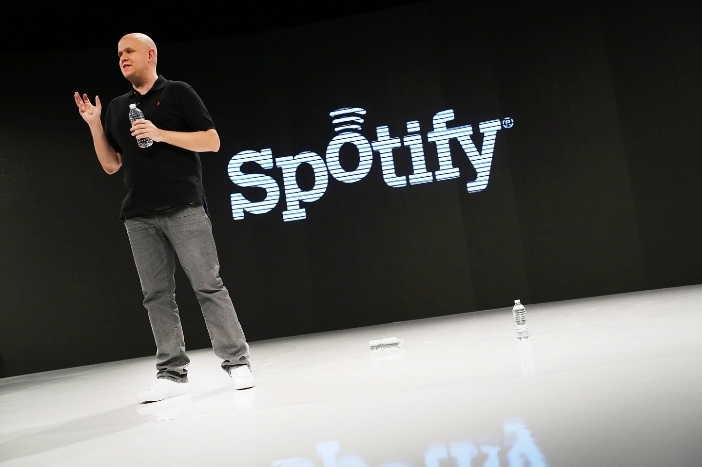 Spotify Holds Press Event In New York