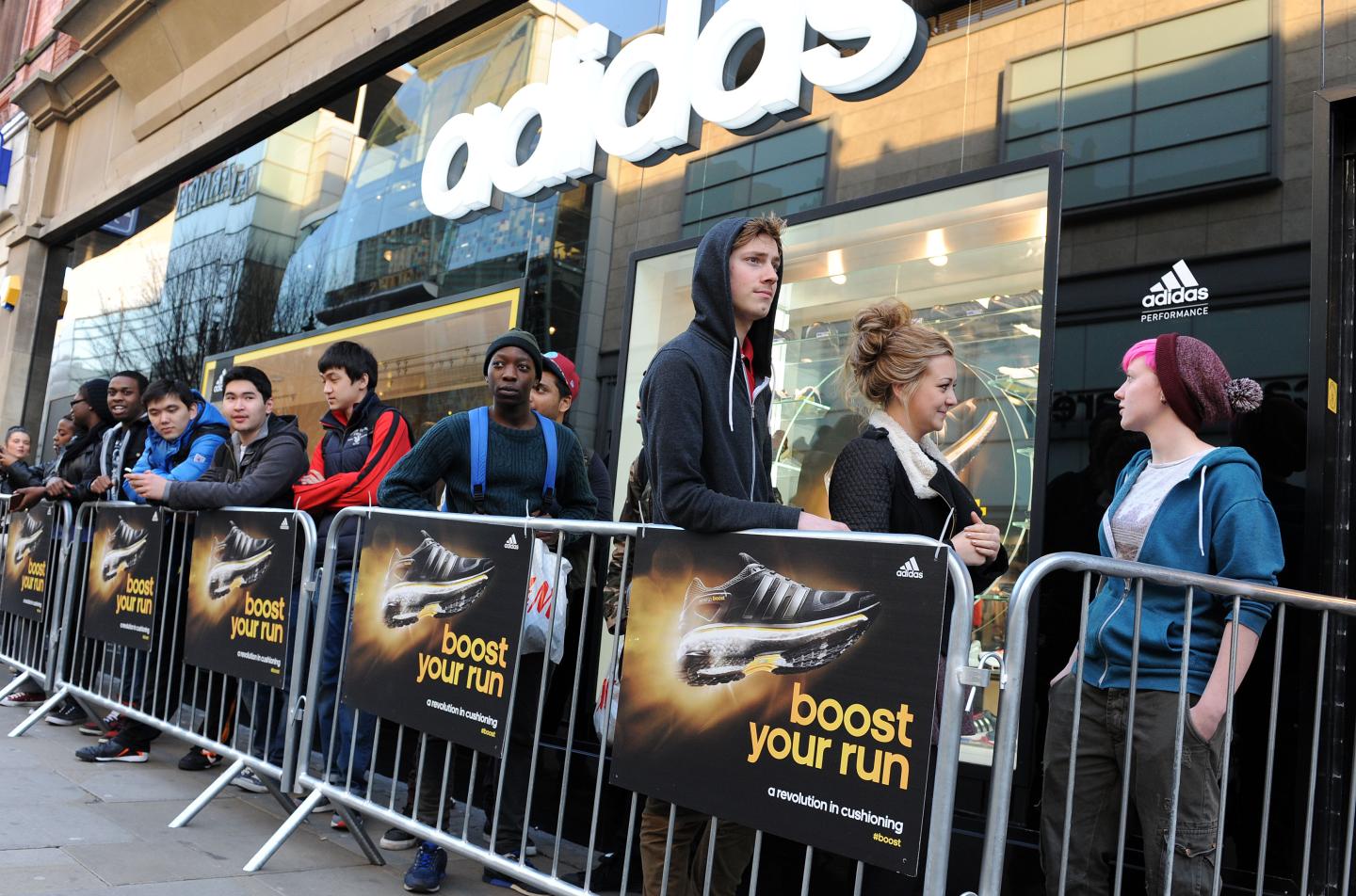 adidas boost Running Shoe Launch