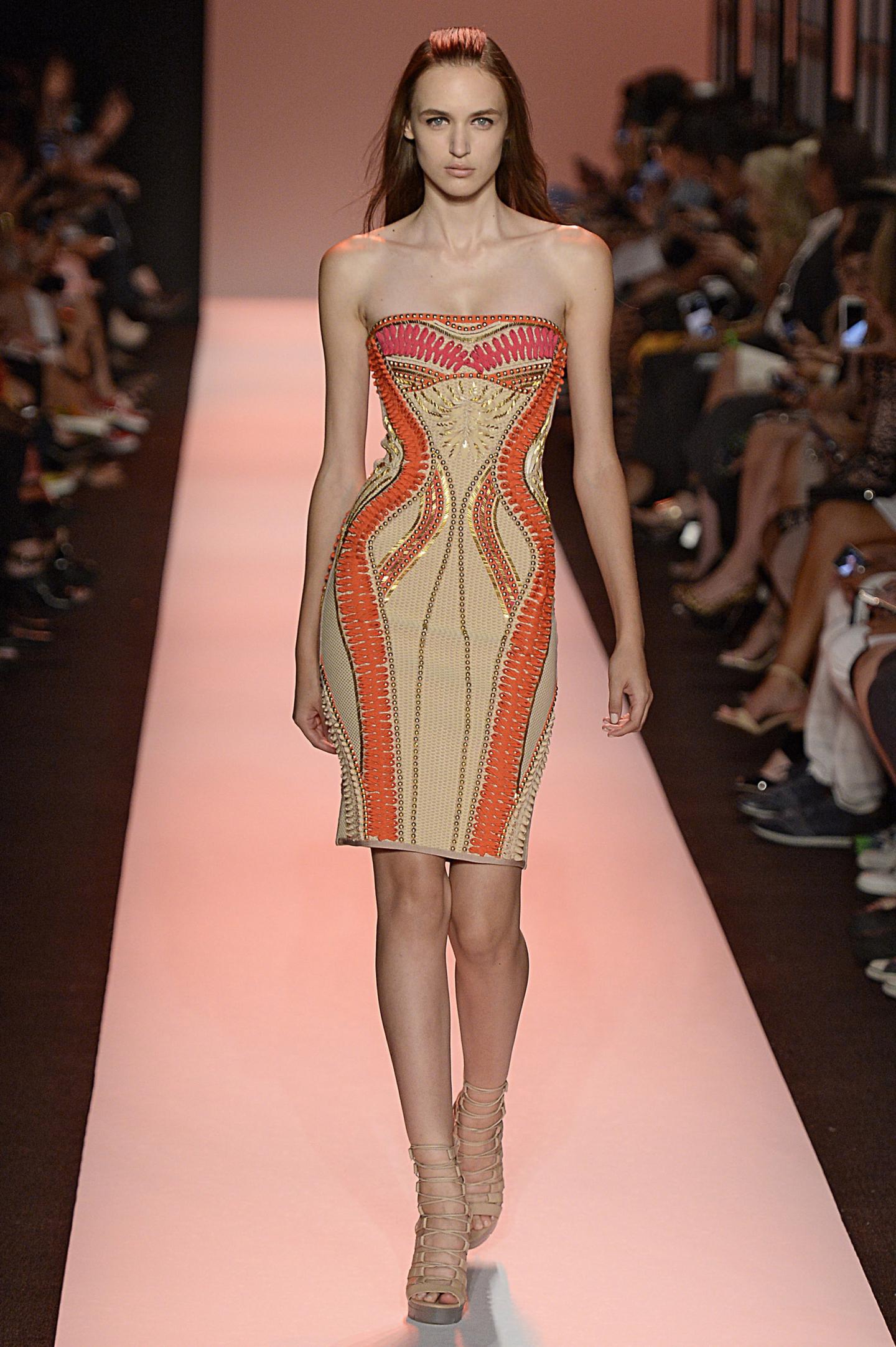Herve Leger - Runway RTW - Spring 2015 - New York Fashion Week