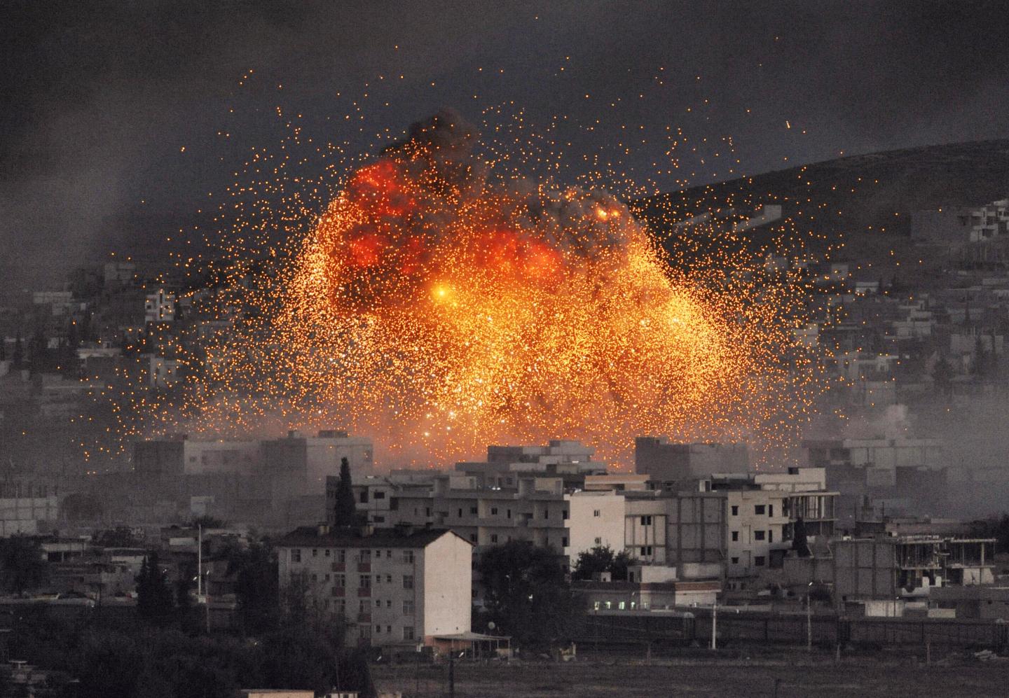 Syrian Kurds Battle IS To Retain Control Of Kobani