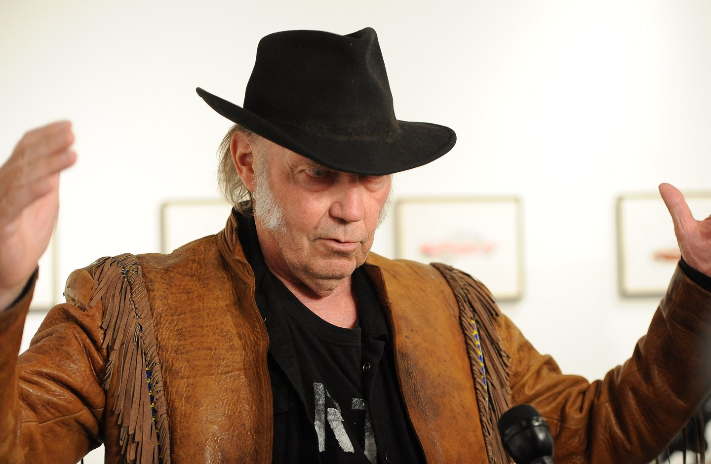 Neil Young Opening Night Reception For "Special Deluxe" Art Exhibition