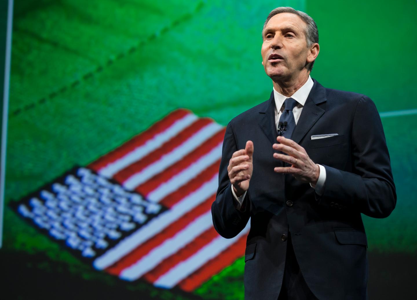 Friends of Starbucks’ CEO want him to run against Hillary