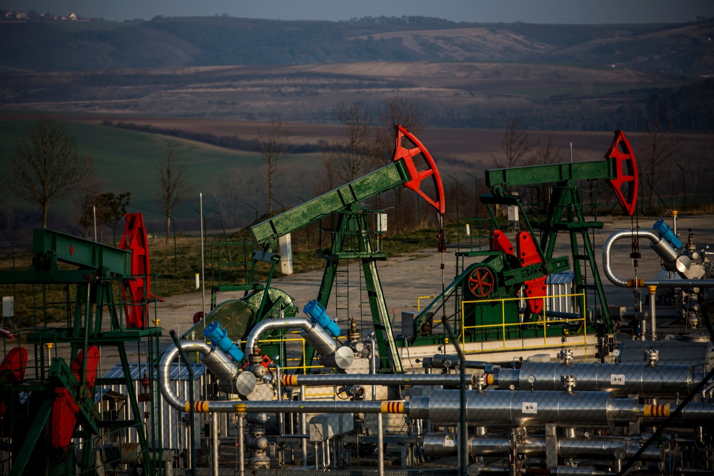 Oil Pumping And Storage Facilities Operated By MND AS