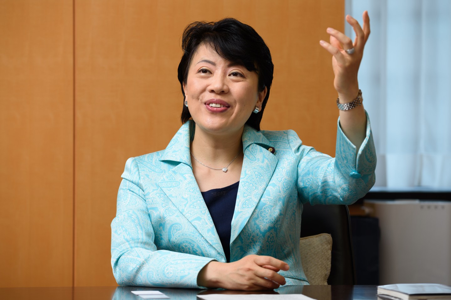 Japan's Minister In Charge Of Gender Reform Haruko Arimura Interview