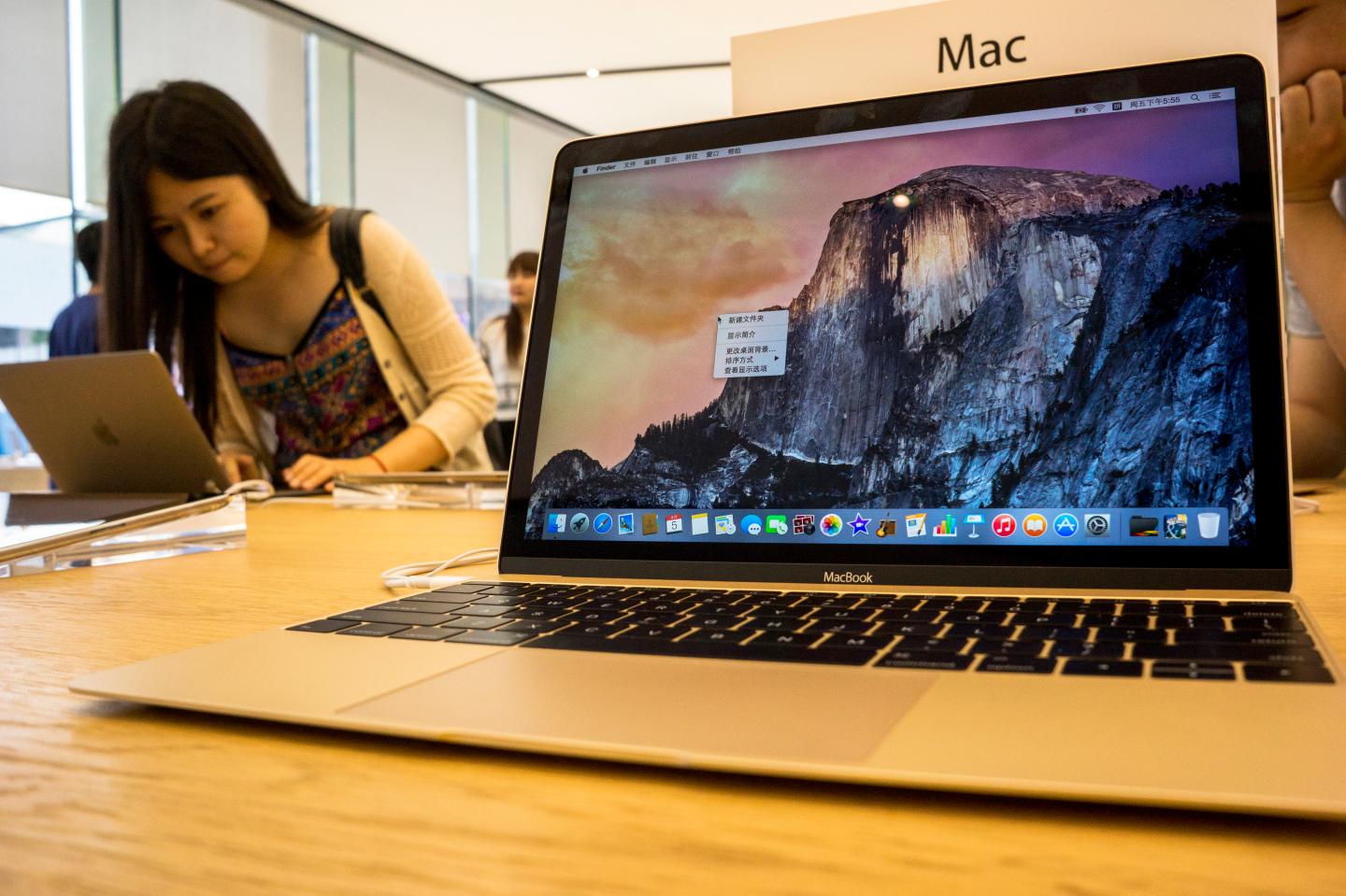 Chinese customers are experiencing and choosing Apple's