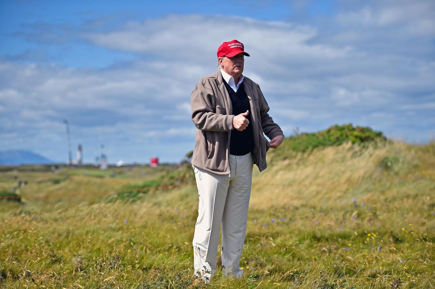 <> on July 30, 2015 in Ayr, Scotland.