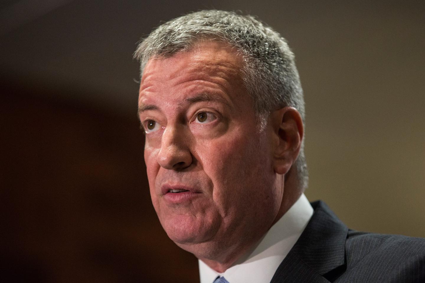 NYC Mayor De Blasio Discusses Legionnaire's Disease Outbreak In The Bronx