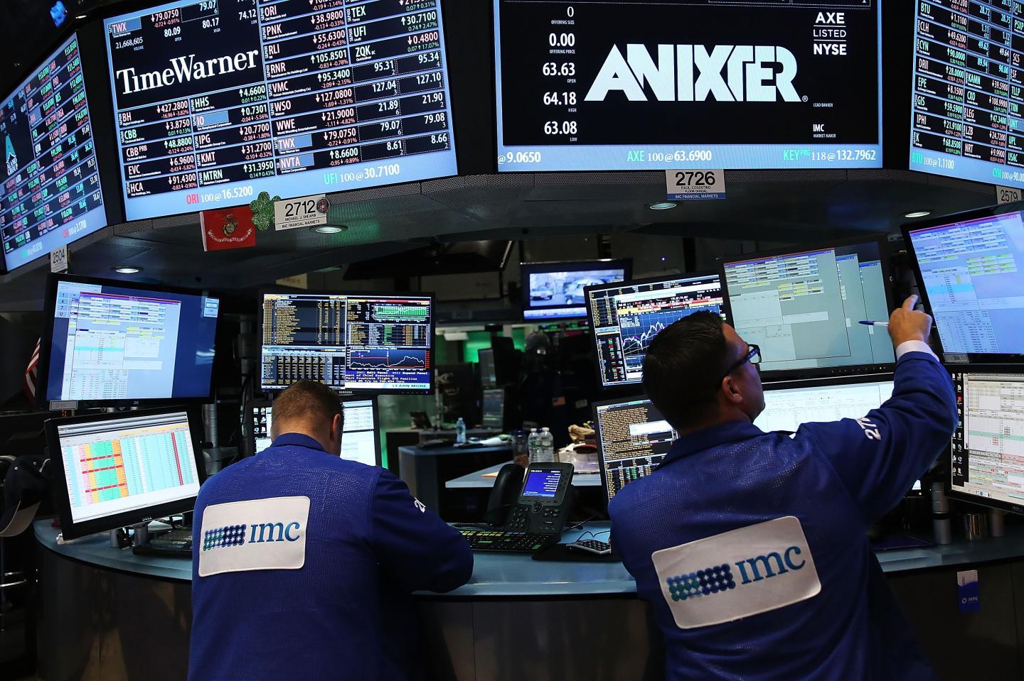 Dow Drops Over 120 Points in Trading Today