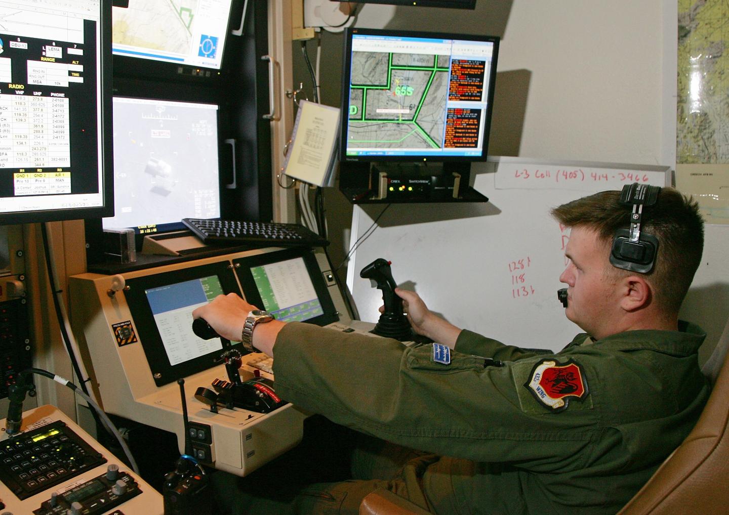 Reaper Aircraft Flies Without Pilot From Creech AFB