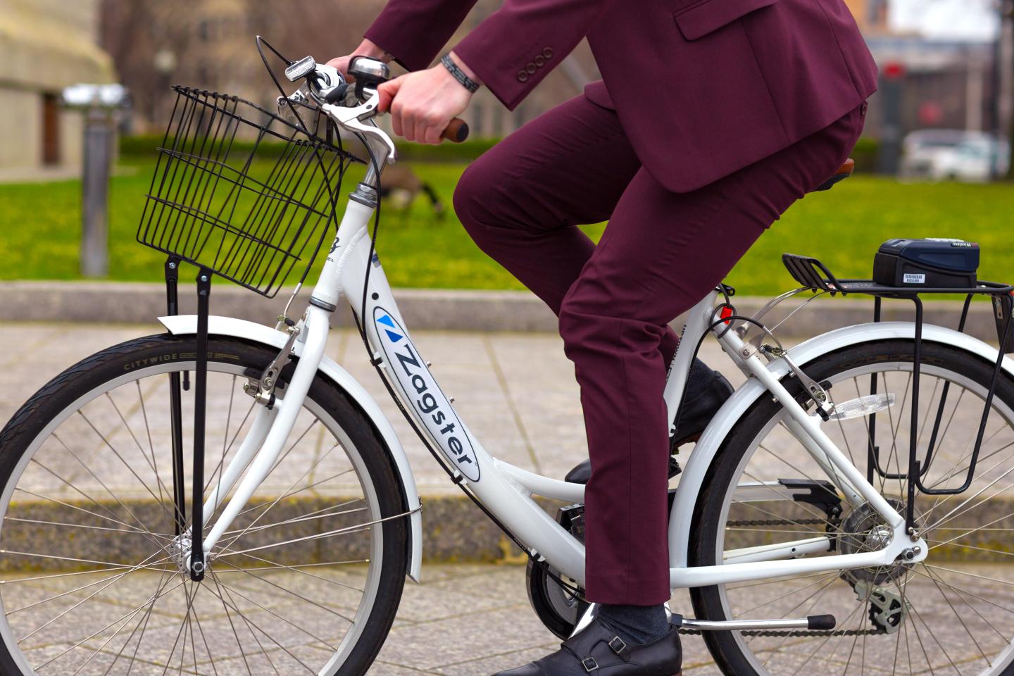 Shared bicycle from Zagster company