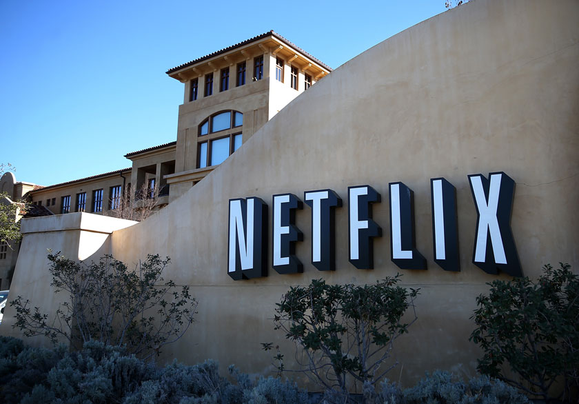 Netflix headquarters in Los Gatos, Calif.