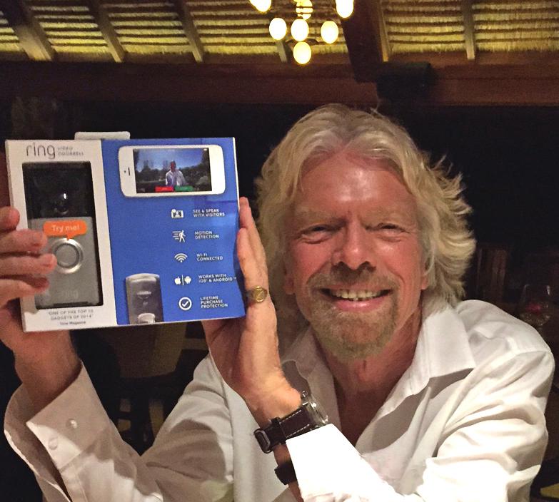 Billionaire Richard Branson Really, Really Likes This Video Doorbell Startup