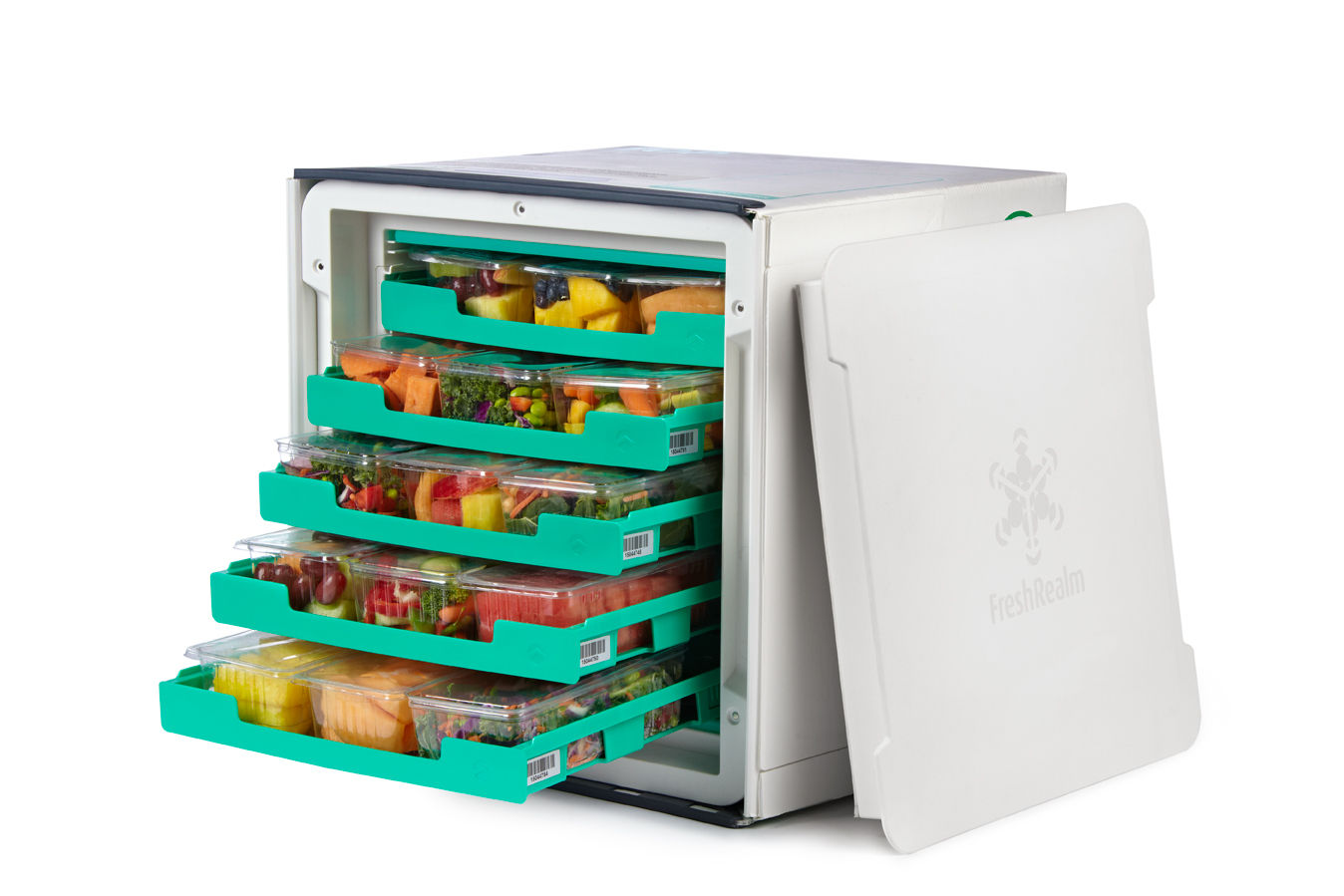 FreshRealm's cold food box the Vessel