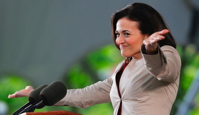Sheryl Sandberg, COO of Facebook and author of "Lean In: Women, Work, and the Will to Lead"