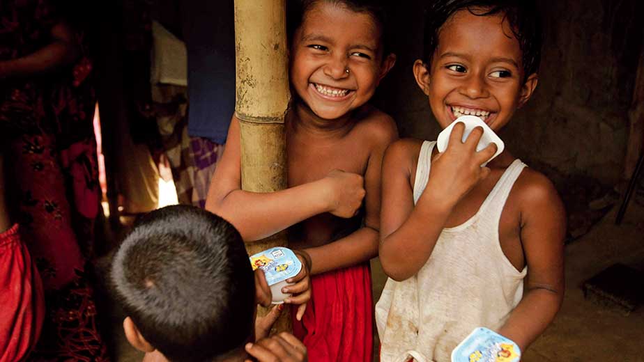 BANGLADESH: Grameen-Danone Yogurt Factory, Bogra.