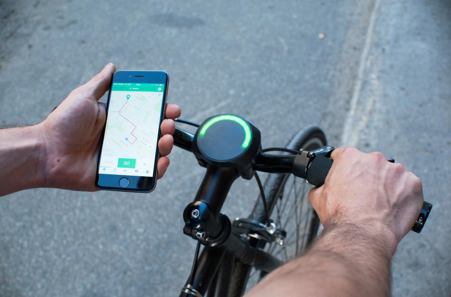 This gadget brings GPS navigation to your bike