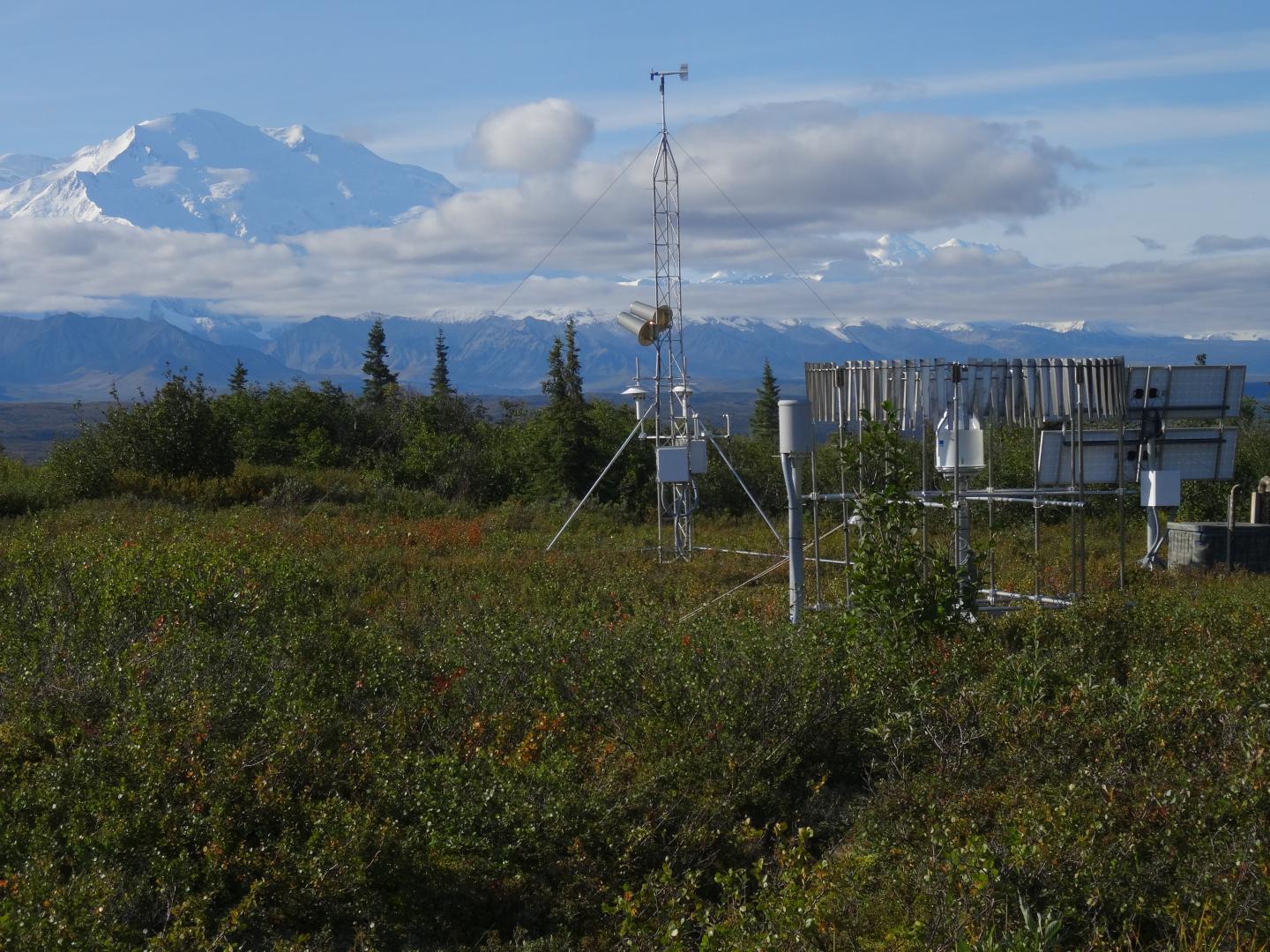 This new high tech network is recording climate data across Alaska