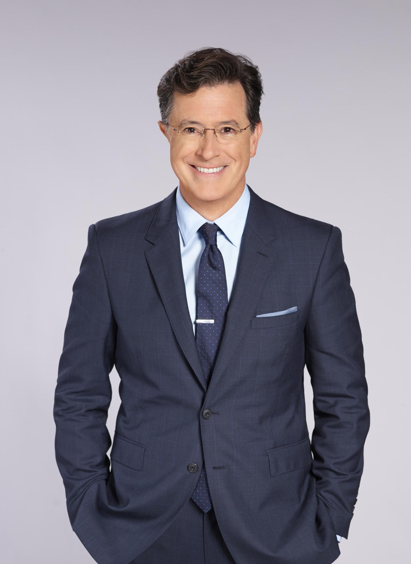 Stephen Colbert, Host, Executive Producer and Writer, THE LATE SHOW with STEPHEN COLBERT Photo: Jeffrey R. Staab/CBS ÃÂ©2015 CBS Broadcasting Inc. All Rights Reserved