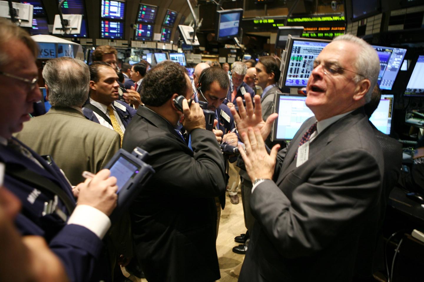 APTOPIX Wall Street