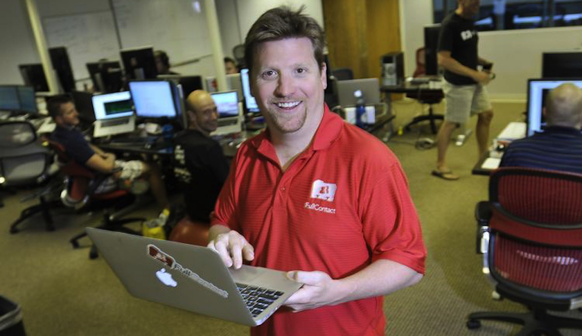 Bart Lorang, founder of FullContact: “I want to explore the shadow side of somebody’s character.”