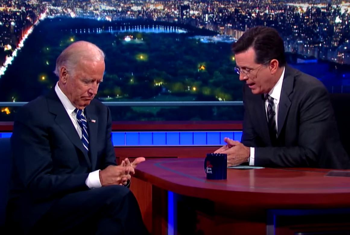 Colbert’s interview with Joe Biden proves that TV still has power